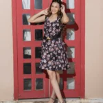 Women’s Daisies Fit and Flare Dress