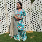 Tropical Island Sharara Set