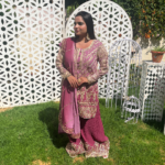 Opulent Orchid Ombre 3Pcs Sharara Set