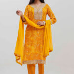 Mustard Yellow Suit Set