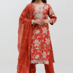 Brick Red Suit Set